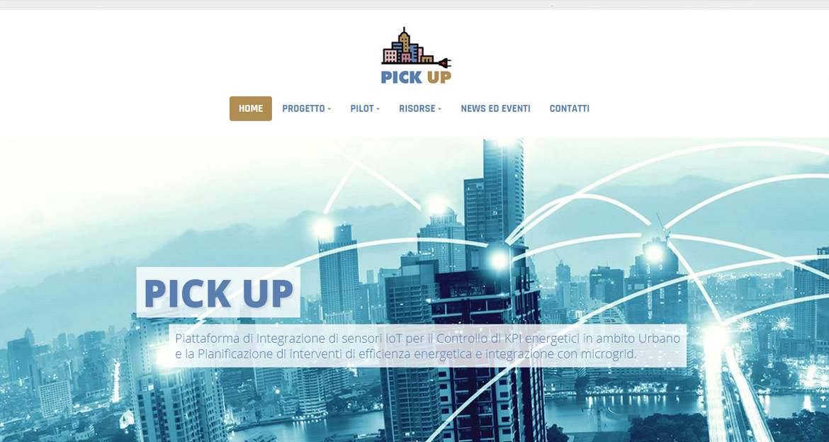 Web Design per Progetto PickUp