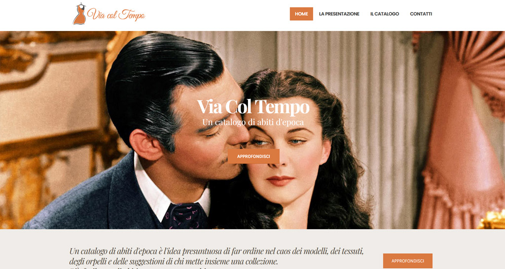 Web Design per Via col Tempo